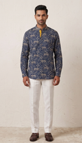 MLS PRINTED SHORT KURTA F/S