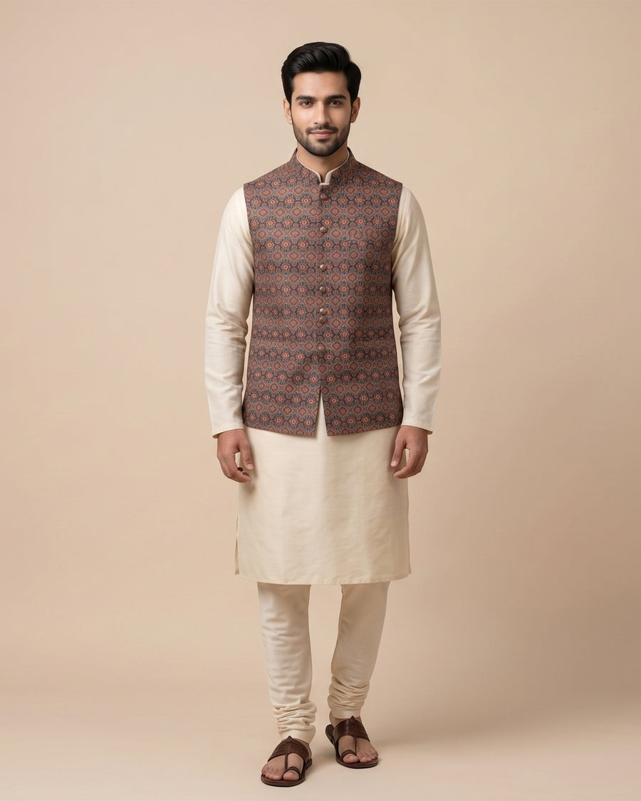 MLS PRINTED JAWAHAR JACKET