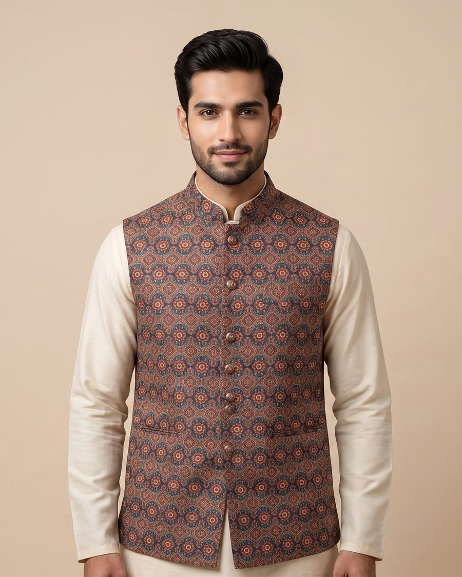 MLS PRINTED JAWAHAR JACKET