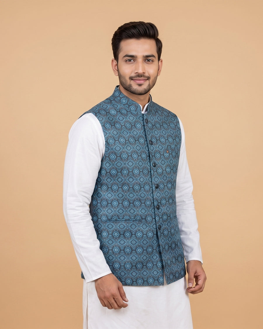 MLS PRINTED JAWAHAR JACKET