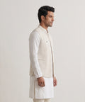 MLS LINEN JAWAHAR JACKET 1PC