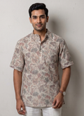 MLS PRINTED SHORT KURTA H/S