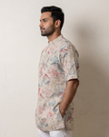 MLS PRINTED SHORT KURTA H/S