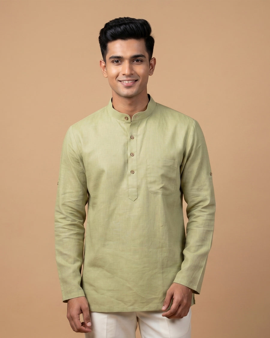 MLS PLAIN SHORT KURTA F/S