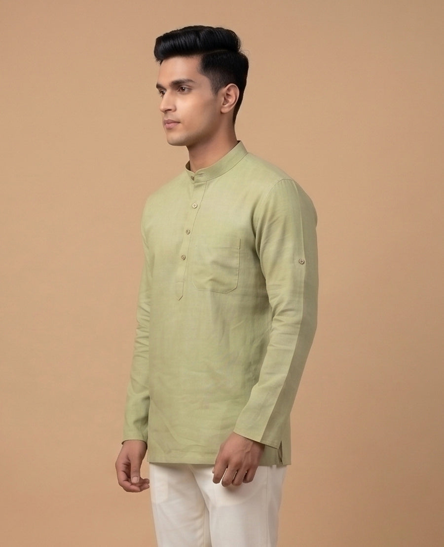 MLS PLAIN SHORT KURTA F/S