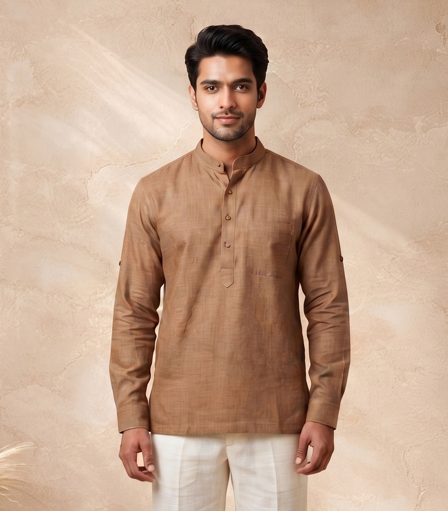 MLS PLAIN SHORT KURTA F/S