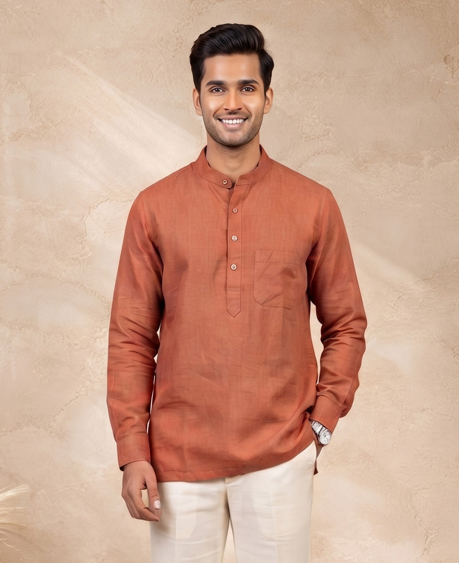 MLS PLAIN SHORT KURTA F/S