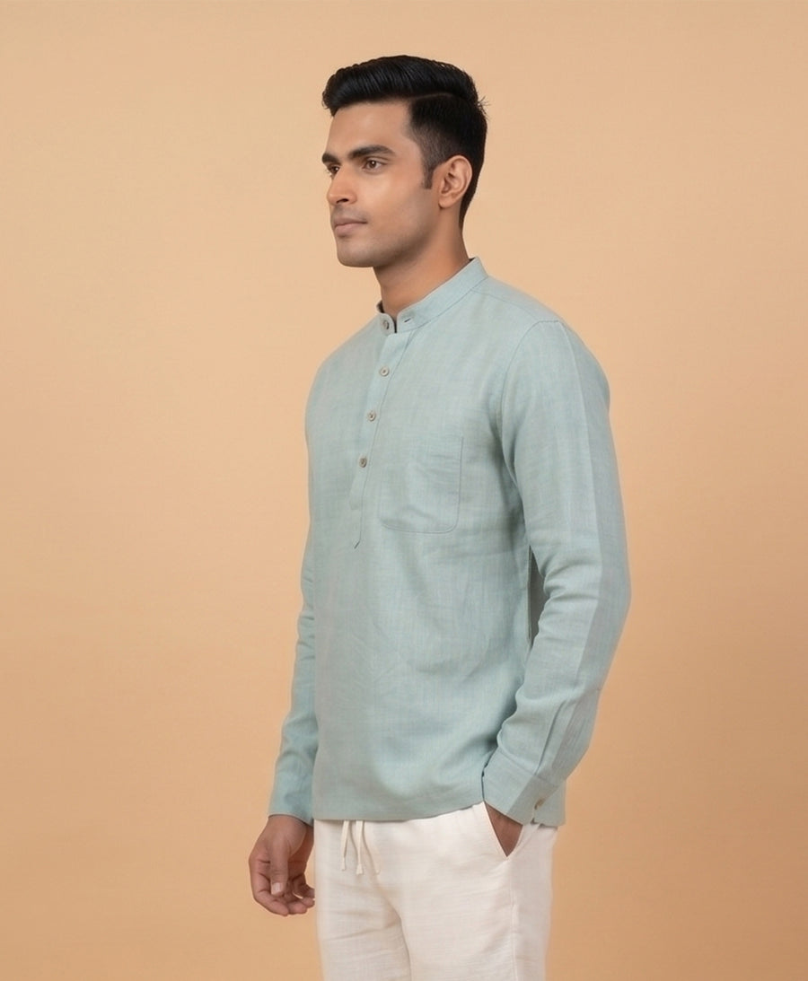 MLS PLAIN SHORT KURTA F/S