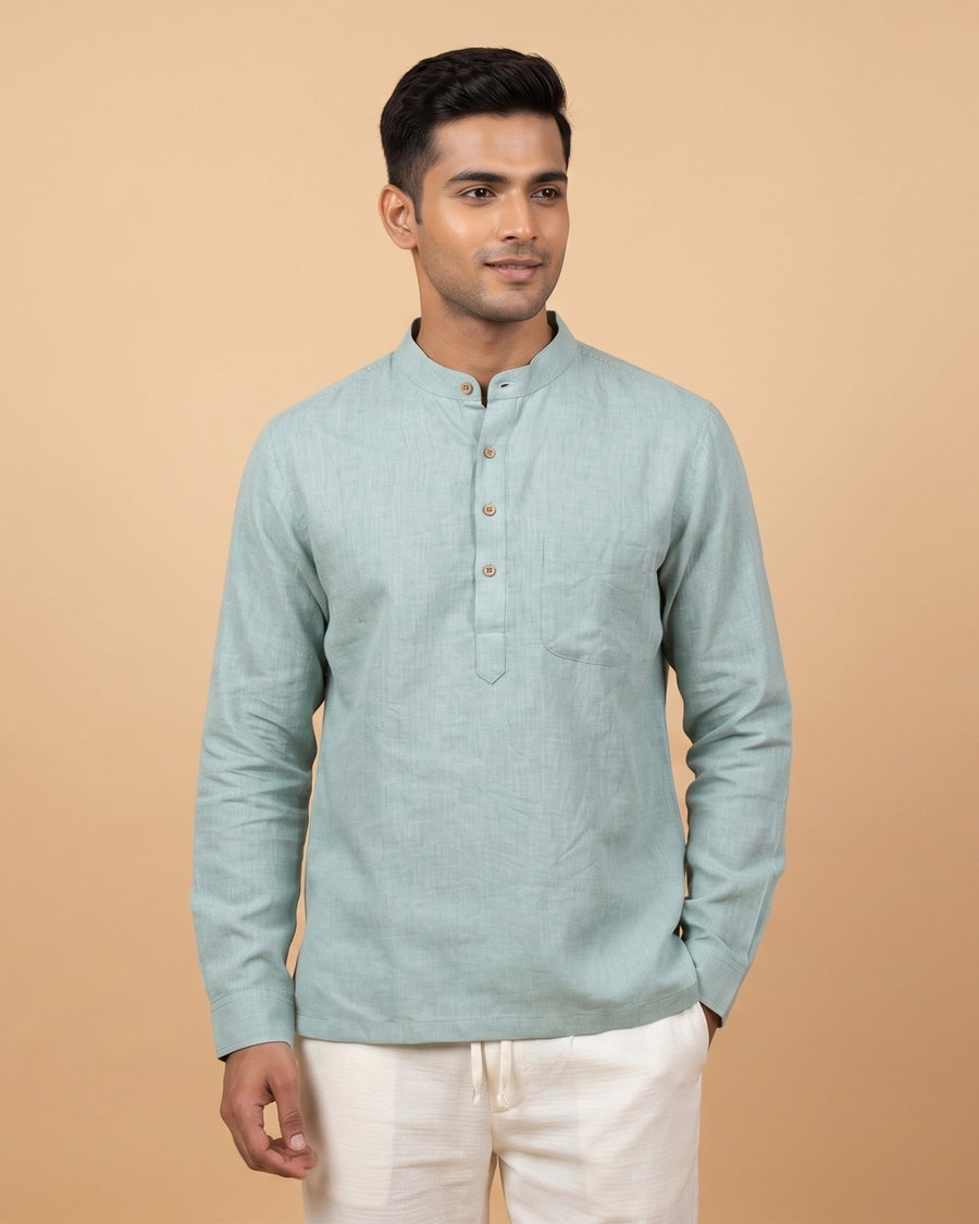 MLS PLAIN SHORT KURTA F/S