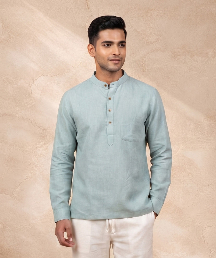 MLS PLAIN SHORT KURTA F/S