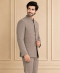 Japanese Jaquard Self Textured Jodhpuri Suit 3Pc Samrat