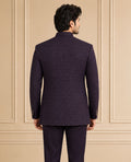 Japanese Jaquard Self Textured Jodhpuri Suit 3Pc Ahaan