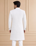 Jaquard Self Textured Indo Western 2Pc Saras