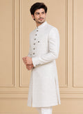 Jaquard Self Textured Indo Western 2Pc Tanmay