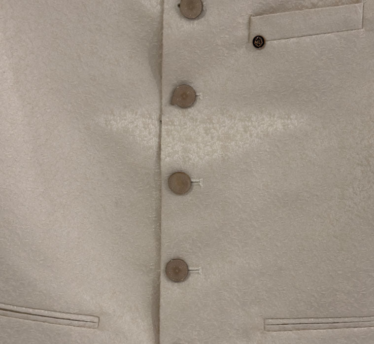Jaquard Self Textured Jawahar Jacket 1Pc Divyam