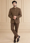 Jaquard Self Textured Jodhpuri Suit 2Pc Shardul