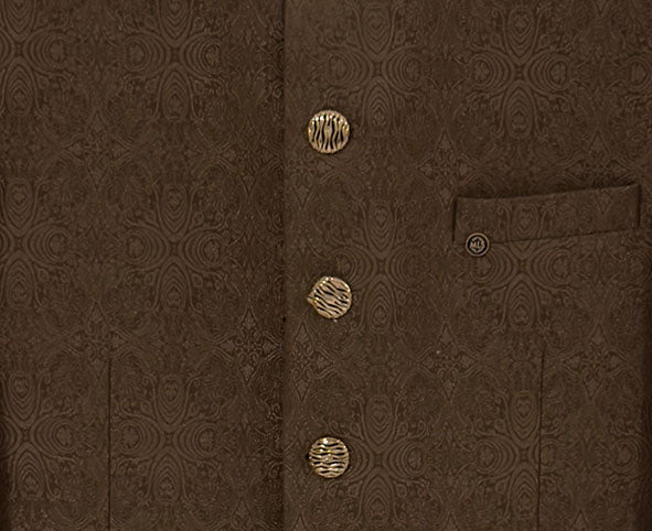 Jaquard Self Textured Jodhpuri Suit 2Pc Shardul