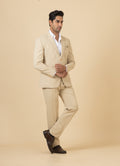 MLS BUSINESS PLAIN SUIT 2PCS