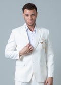MLS PLAIN BUSINESS SUIT 2PCS