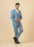 MLS BUSINESS PLAIN SUIT 3PCS