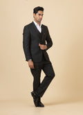 MLS BUSINESS PLAIN SUIT 3PCS