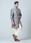 MLS VELVET INDO WESTERN  2 PCS