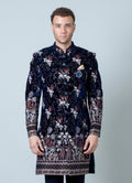 MLS VELVET INDO WESTERN  2 PCS