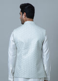 MLS EMBROIDERED JAWAHAR JACKET 1PC