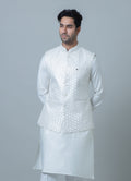 MLS EMBROIDERED JAWAHAR JACKET 1PC