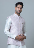 MLS EMBROIDERED JAWAHAR JACKET 1PC