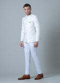MLS EMBROIDERED JODHPURI SUIT 2PCS