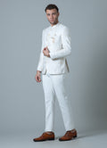 MLS EMBROIDERED JODHPURI SUIT 2PCS