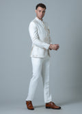 MLS EMBROIDERED JODHPURI SUIT 2PCS