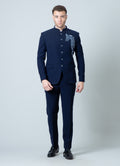MLS EMBROIDERED JODHPURI SUIT