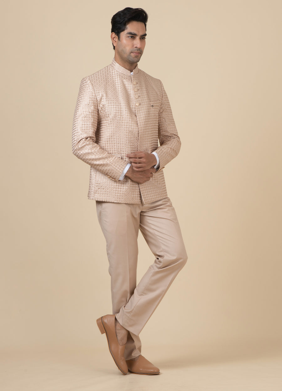 MLS EMBROIDERED JODHPURI SUIT