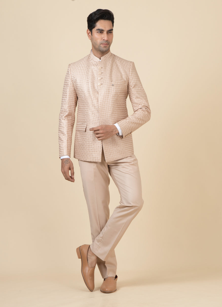 MLS EMBROIDERED JODHPURI SUIT
