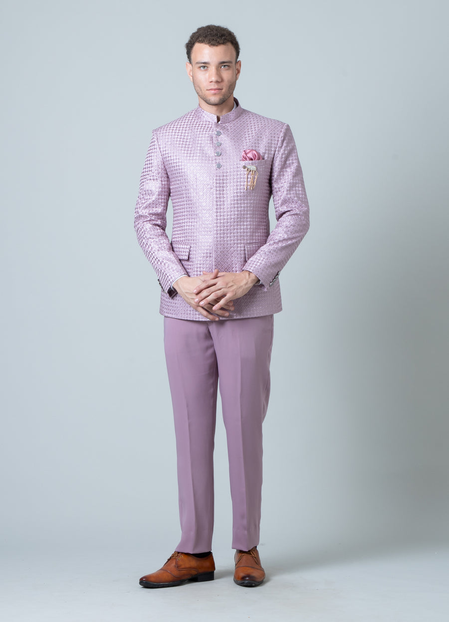 MLS EMBROIDERED JODHPURI SUIT