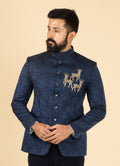 MLS EMBROIDERED JODHPURI SUIT 2 PCS