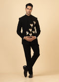 MLS EMBROIDERED JODHPURI SUIT 2PCS