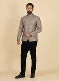 MLS EMBROIDERED JODHPURI SUIT 2PCS