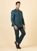 MLS EMBROIDERED JODHPURI SUIT 2PCS