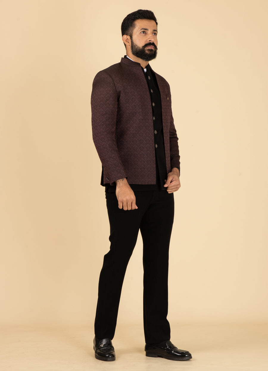 MLS PLAIN JODHPURI SUIT 3 PCS