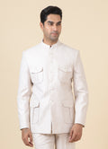 MLS PLAIN JODHPURI SUIT