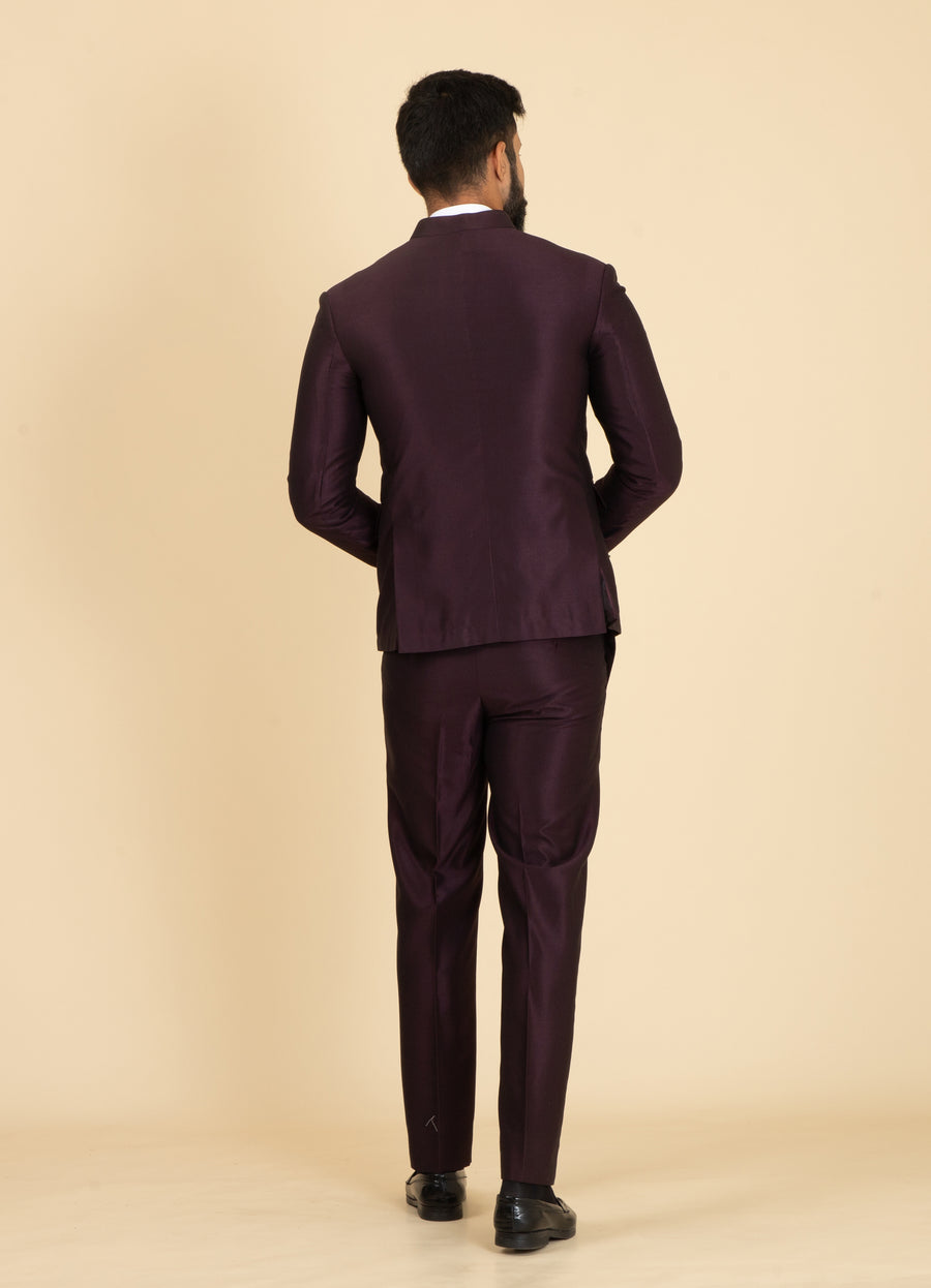 MLS PLAIN JODHPURI SUIT 2PCS