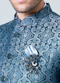 MLS PRINTED JODHPURI SUIT