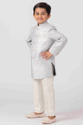 MLS KIDS EMBROIDERED INDO WESTERN 2PCS