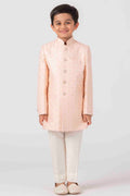 MLS KIDS EMBROIDERED INDO WESTERN 2PCS