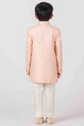 MLS KIDS EMBROIDERED INDO WESTERN 2PCS