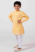 KIDS CHANDERI KURTA PYAJAMA