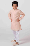 KIDS CHANDERI KURTA PYAJAMA